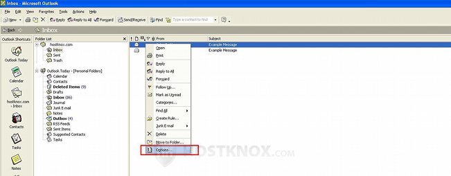 Viewing Email Headers in Outlook 2002 from the Message List