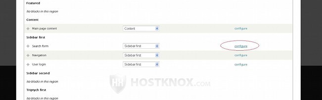 Accessing the Settings of a Block