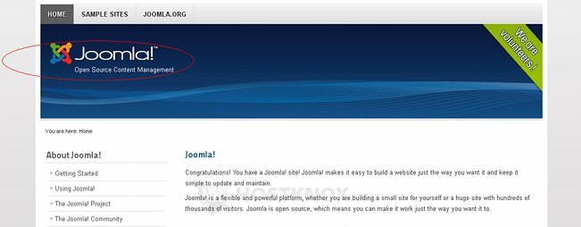 Joomla Frontend Page