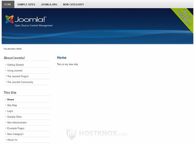 Joomla Frontend With Example Changes