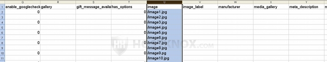 Changing the Paths to Product Images in a CSV File