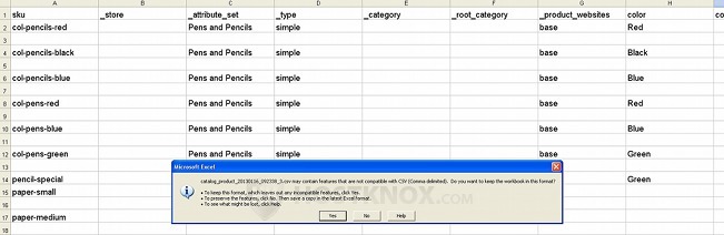 Keeping the Format of a CSV File