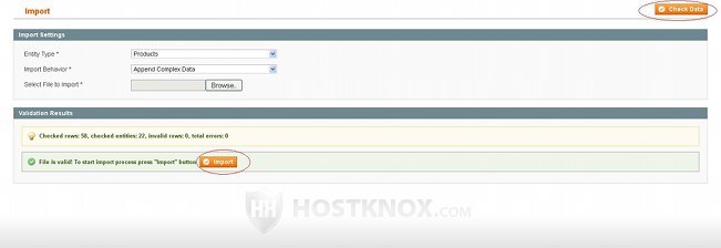 Checking and Importing a CSV File