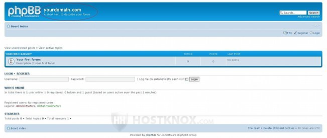 Default Site Name And Description