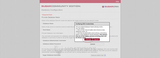 Verifying Database Credentials