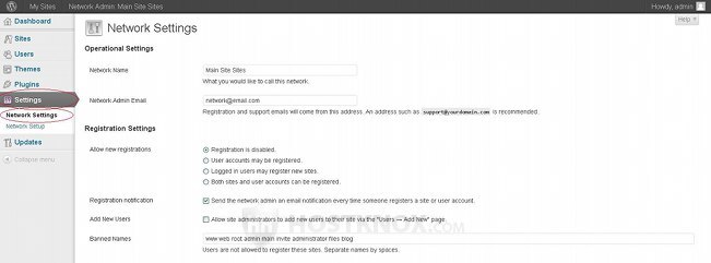 Network Settings