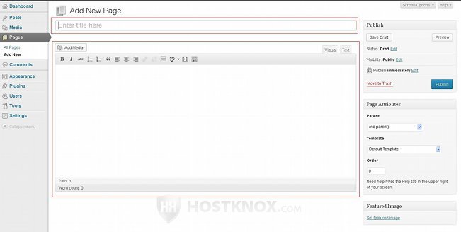 Adding A Static Page
